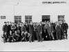 group at front of office